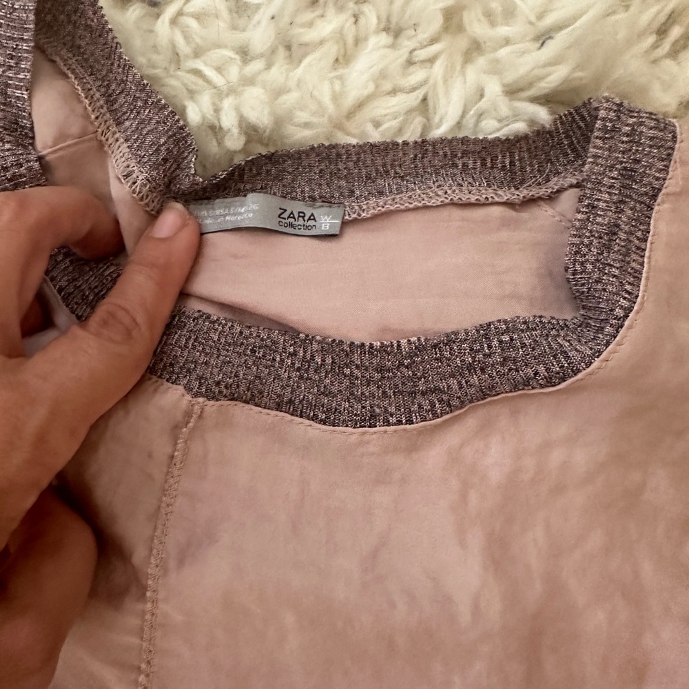 Amazing Zara silk top